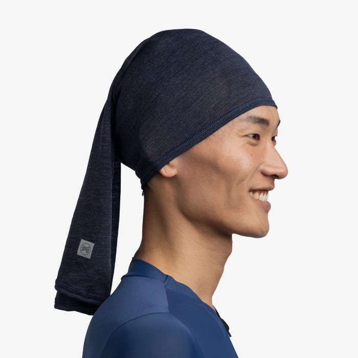 Buff Merino Lightweight Neckwear - Solid Night Blue