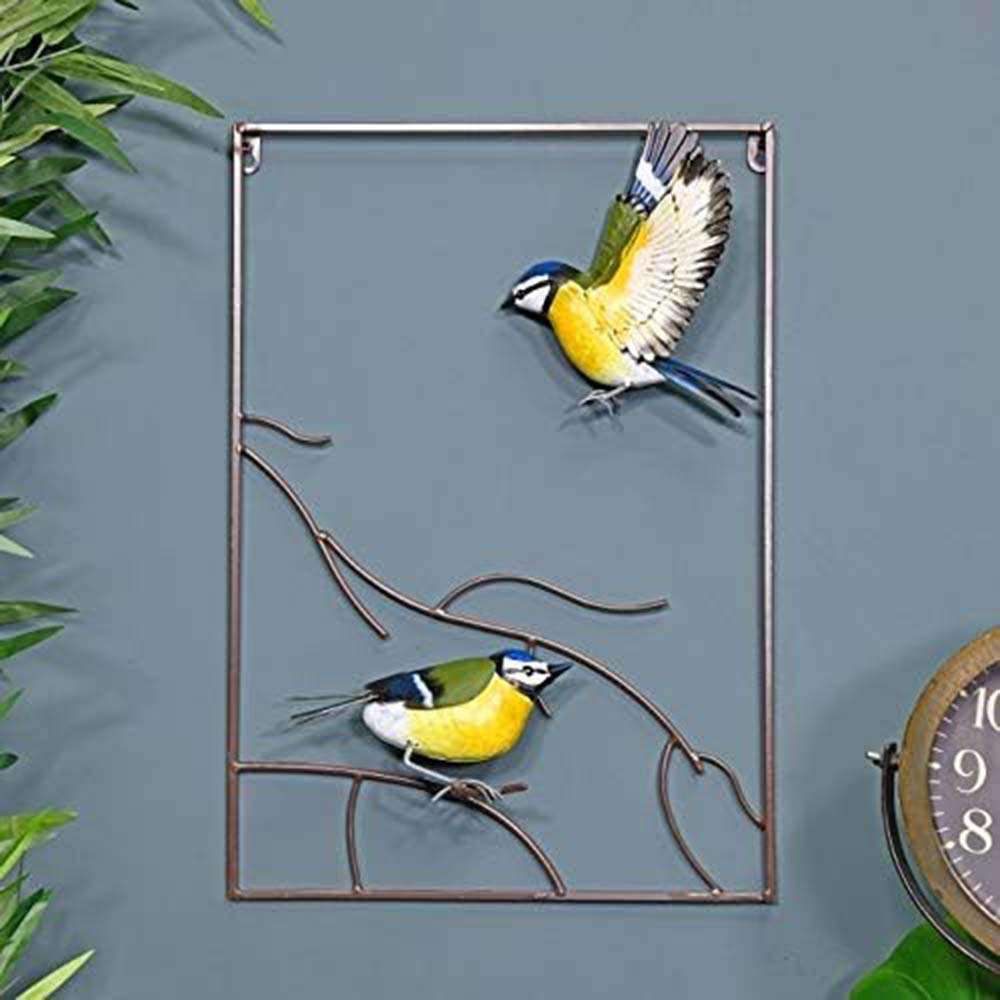 La Hacienda Tree Top Blue Tit Wall Art Large