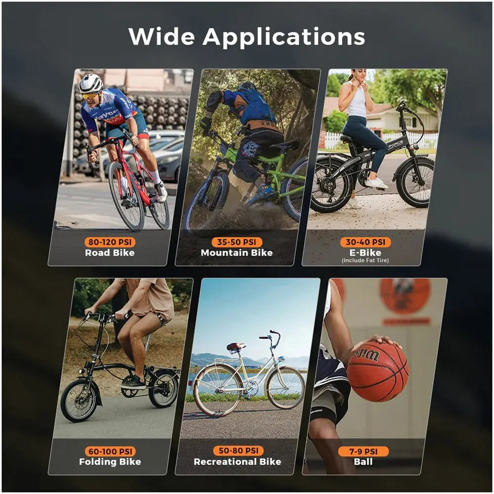 Flextail Tiny Bike Pump Pro - Shop Frame-Mounted Bike Pumps at Trekaline