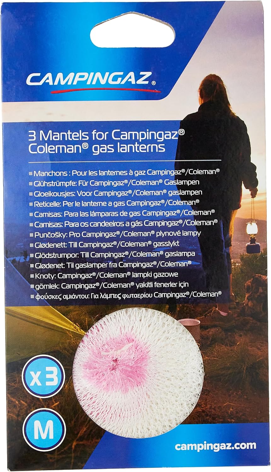 Campingaz Gas Lantern Mantle 3 Pack - Shop Lantern Accessories at Trekaline