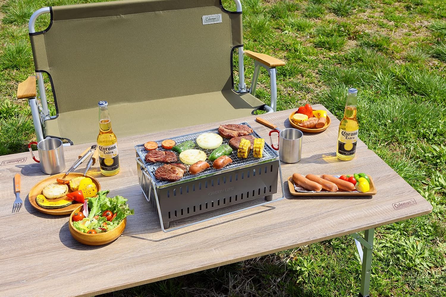 Greenlife Portable Tabletop BBQ Charcoal Grill - Shop Charcoal Grills at Trekaline