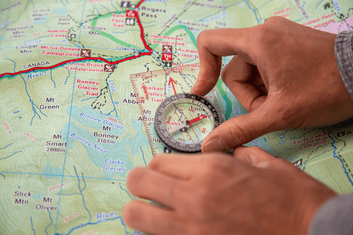 Coghlan's Liquid Filled Map Compass - Shop Compasses at Trekaline