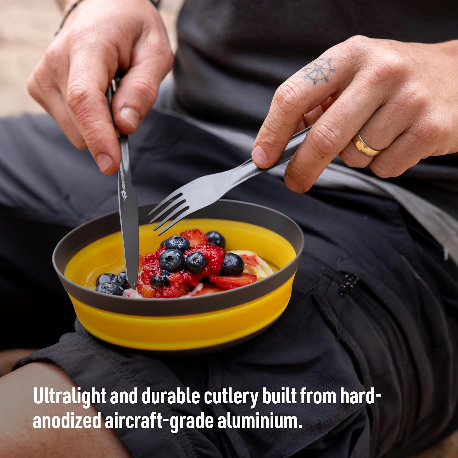 Sea to Summit Frontier Ultralight Cutlery Set - Shop Camping Utensil Sets at Trekaline