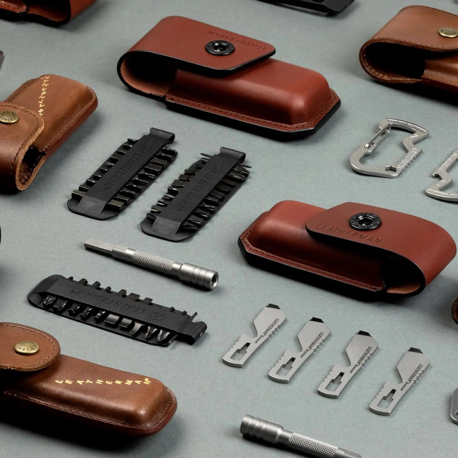 Leatherman Ainsworth EDC Premium Leather Sheath Brown - Shop Multi-Tools at Trekaline