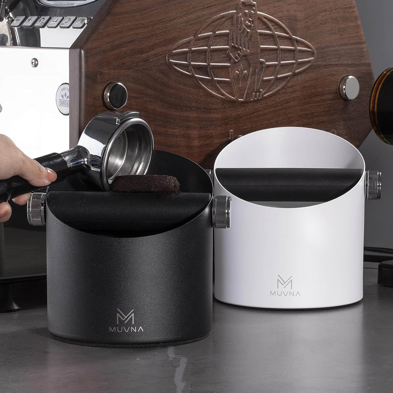 Muvna Angled Espresso Knock Box