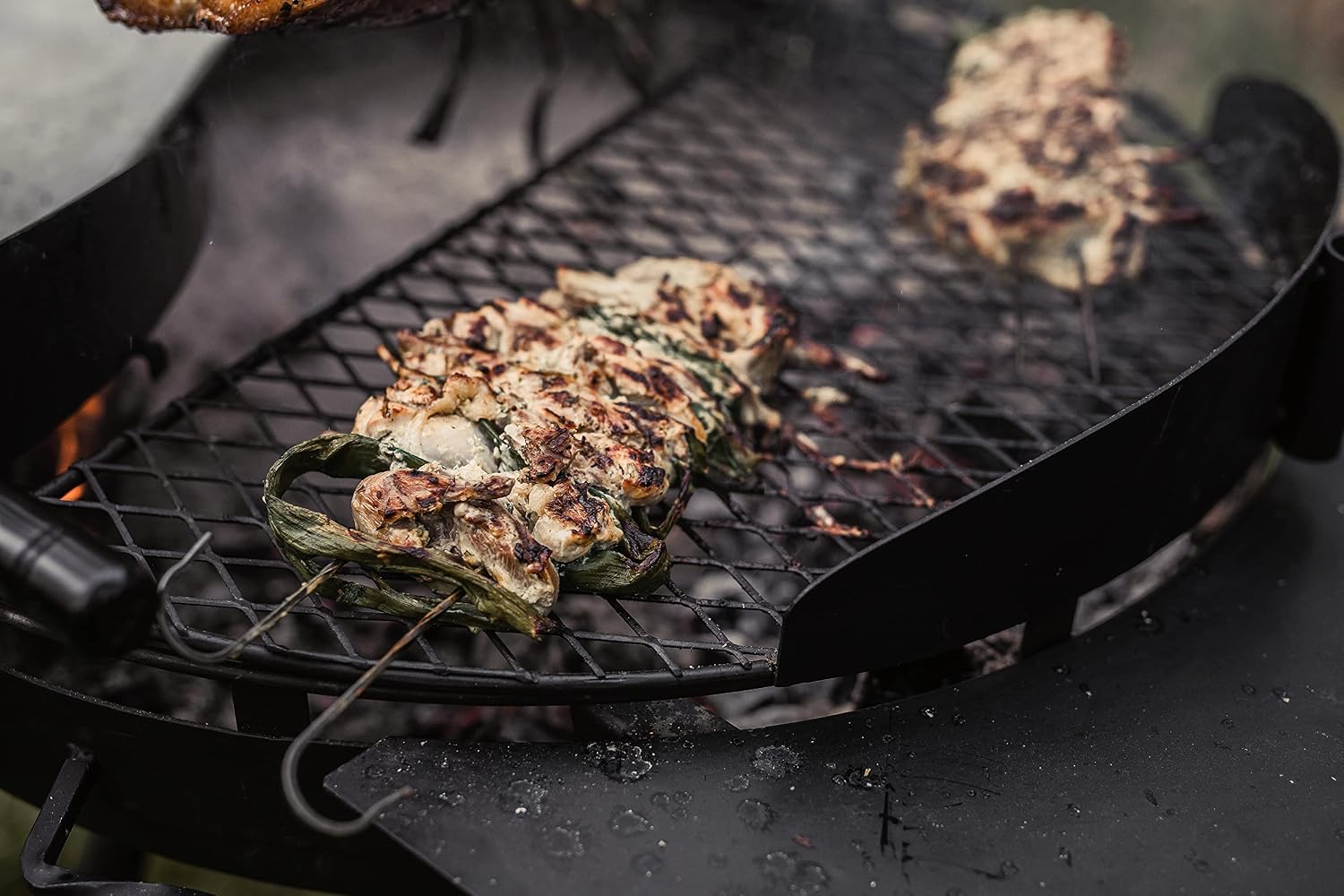 Barebones Cowboy Grill Steel Skewers Set of 4 - Shop Grill and Fire Pit Accessories at Trekaline
