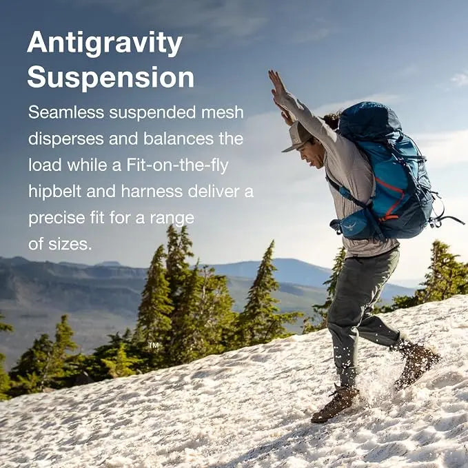 Osprey Atmos AG LT 65 Backpacking Pack - Men - Shop Backpacking Packs at Trekaline