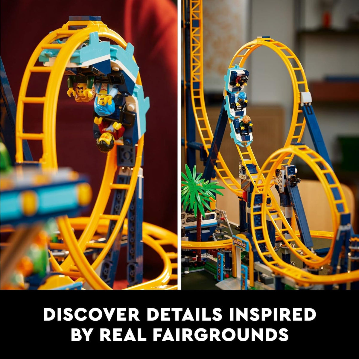 LEGO Powered Up Loop Coaster Fairground Set - Shop Indoor Toys at Trekaline