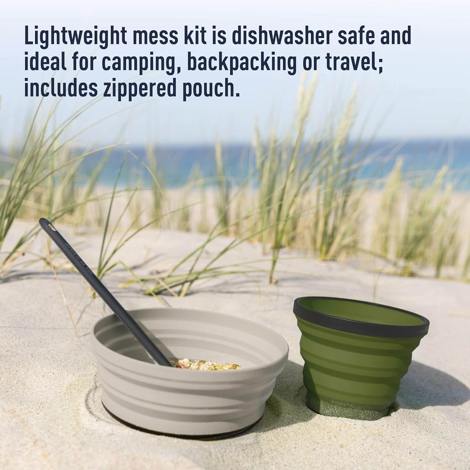 Sea to Summit X-Set 3-Piece Collapsible Camping Dinnerware