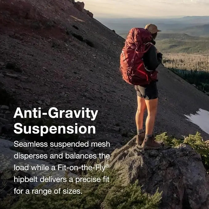 Osprey Aura AG LT 50 Backpacking Pack - Women - Shop Backpacking Packs at Trekaline