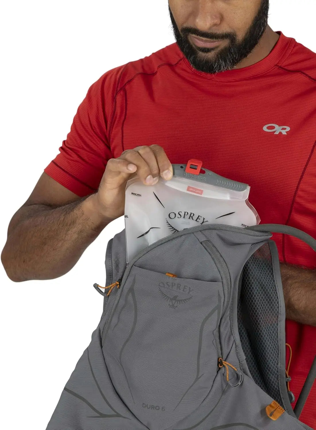 Osprey Duro 6 - Men Running Hydration Vest - Shop Running Hydration Vests at Trekaline