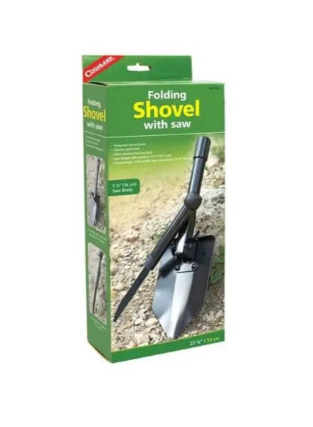 Coghlan's Folding Shovel with Saw - Shop Camp Saws at Trekaline