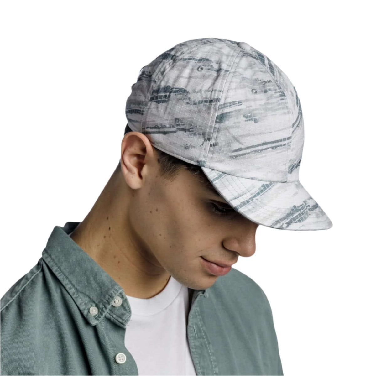 Buff Pack Baseball Cap Light Grey Frane