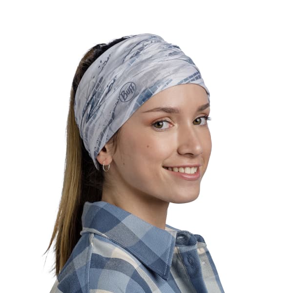 Buff CoolNet UV Frane Light Grey Lightweight Scarf