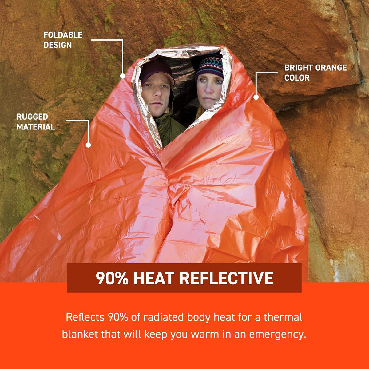 Survive Outdoors Longer Emergency Blanket XL