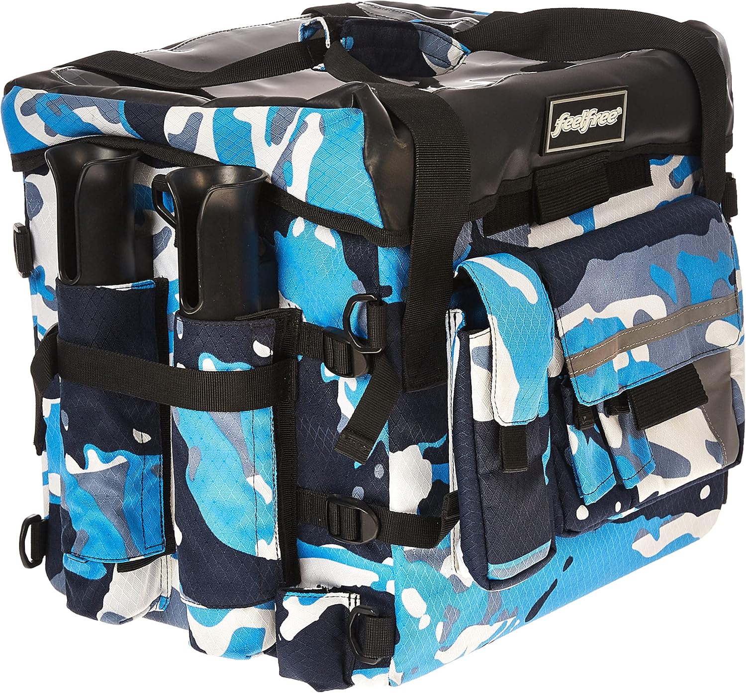 Feelfree Camo Crate Bag 77L Fishing Crate - Shop Kayak Accessories at Trekaline