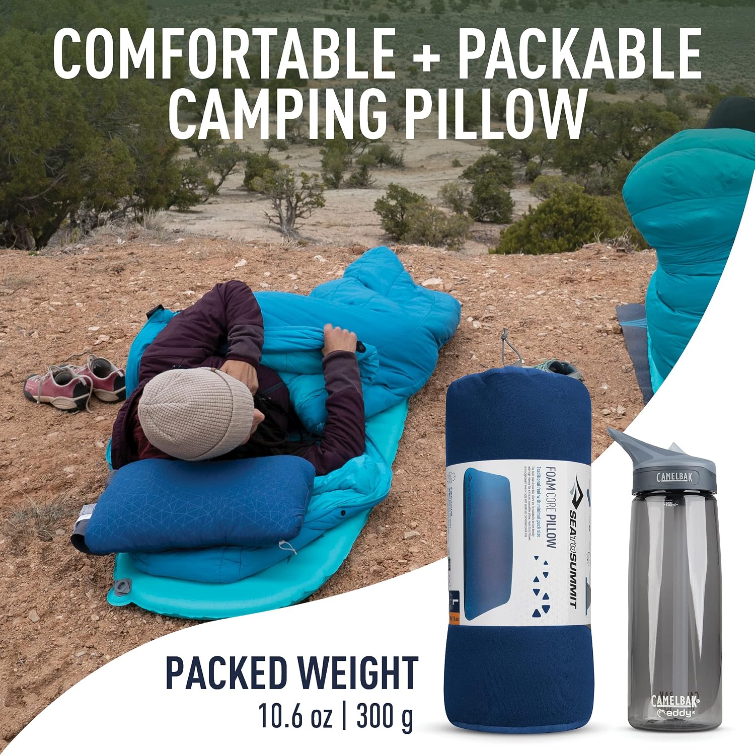 Sea to Summit Foam Core Pillow Travel Pillow - Shop Camp Pillows at Trekaline