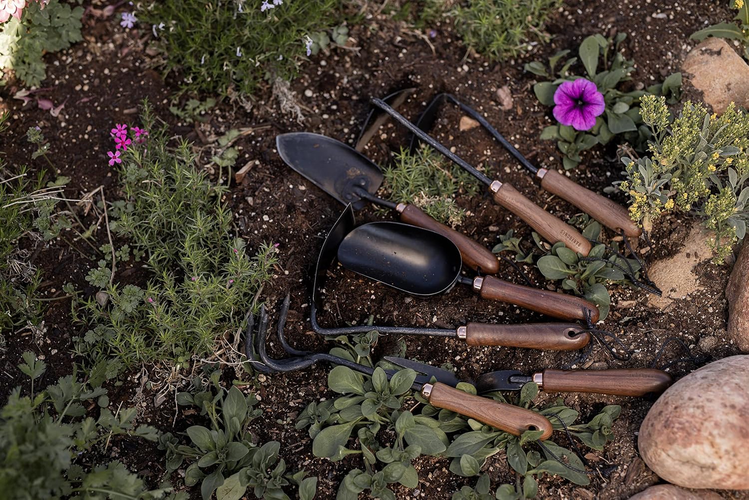 Barebones Japanese Weeding Hoe Walnut - Shop Garden Tools at Trekaline