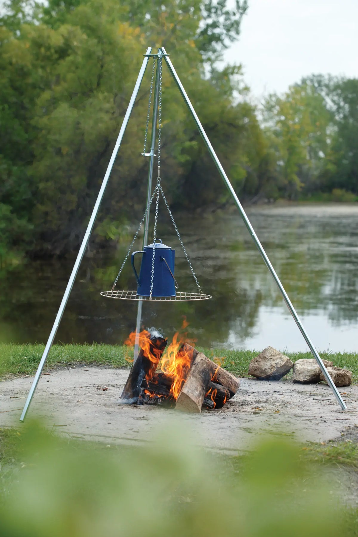 Coghlan's Tri-Pod Camping Grill - Shop Campfire Grills at Trekaline