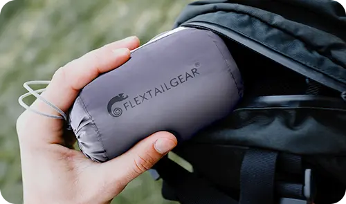 Flextail Zero Pillow Camping Travel Inflatable Headrest