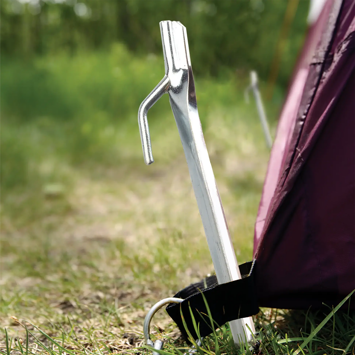 Coghlan's Steel Tent Stakes 12 in 4 Pack - Shop Tent Stakes at Trekaline