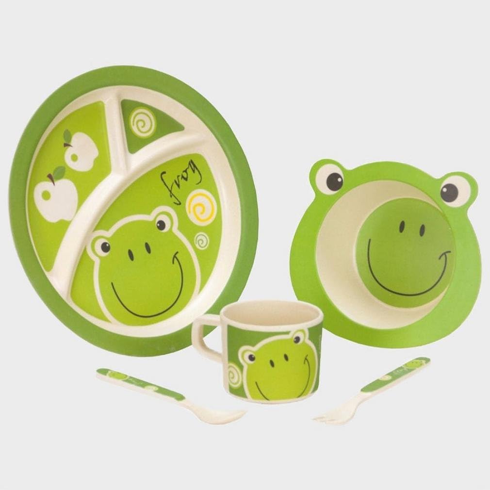 Vango Bamboo Kids Camping Tableware Set - Shop Camping Utensil Sets at Trekaline
