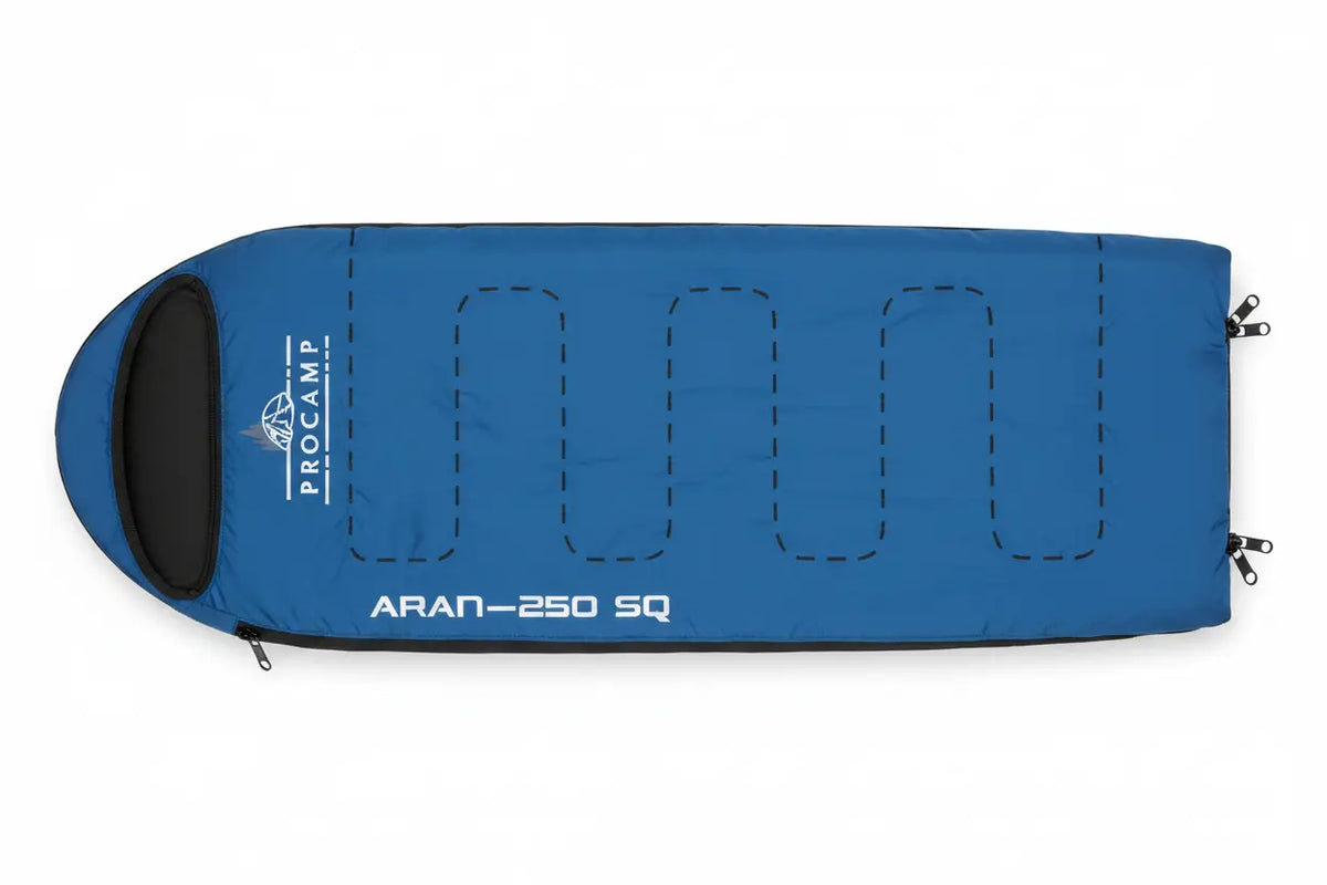 Procamp Aran 250 Lightweight Sleeping Bag - Shop Camping Sleeping Bags at Trekaline