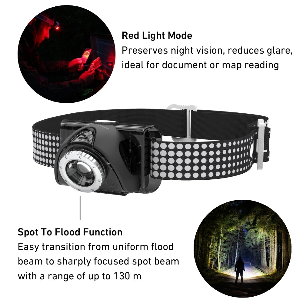 Ledlenser SEO7R Rechargeable Headlamp - Shop LED Headlamps at Trekaline