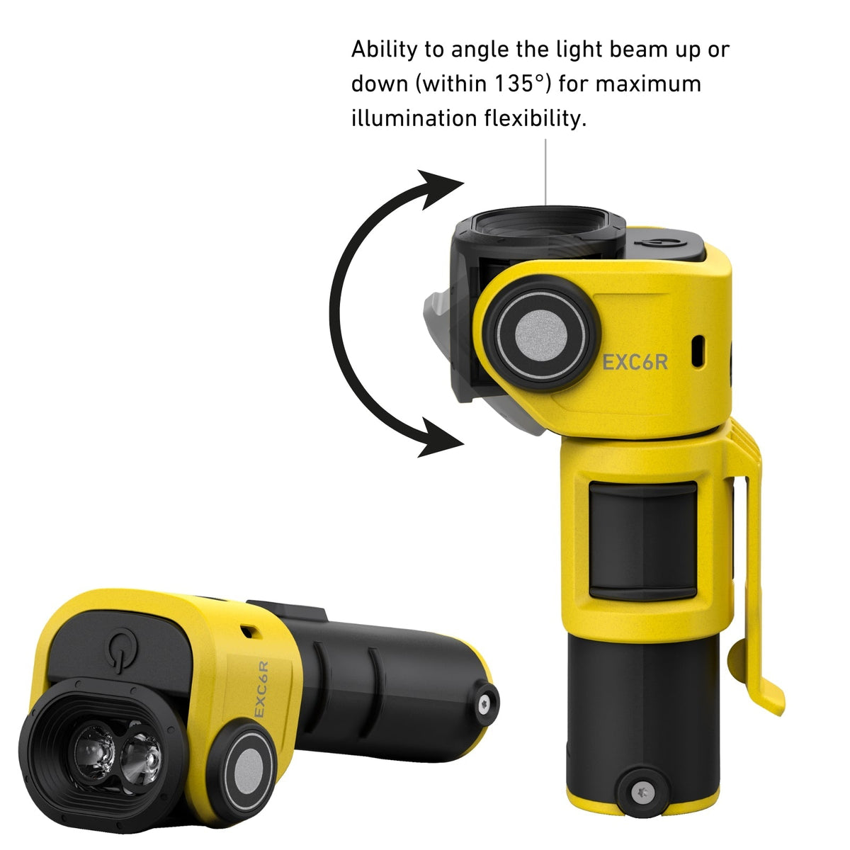 Ledlenser EXC6R Intrinsically Safe Right Angle Torch - Shop Flashlights at Trekaline