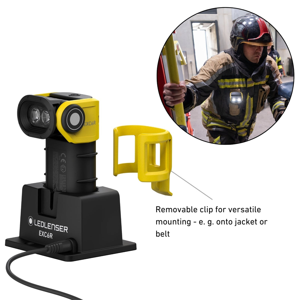 Ledlenser EXC6R Intrinsically Safe Right Angle Torch - Shop Flashlights at Trekaline