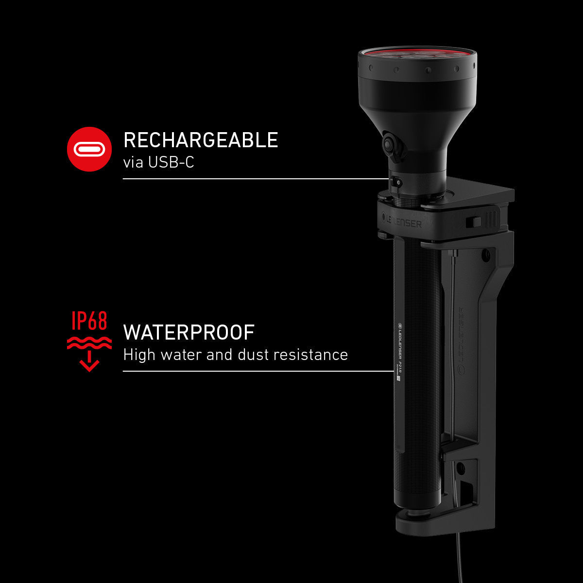 Ledlenser P21R Search Flashlight - Shop Flashlights at Trekaline