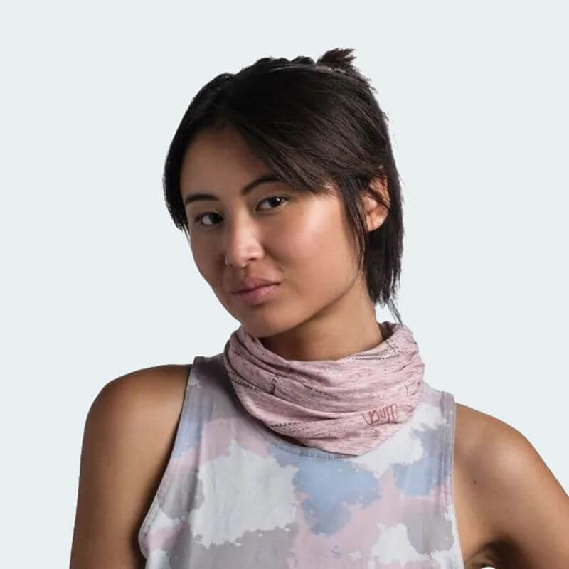 Buff Reflective Multifunctional Neckwear - HTR Rosepink