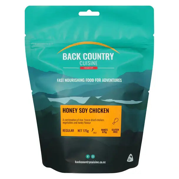 Back Country Cuisine Honey Soy Chicken Freeze Dried Meal