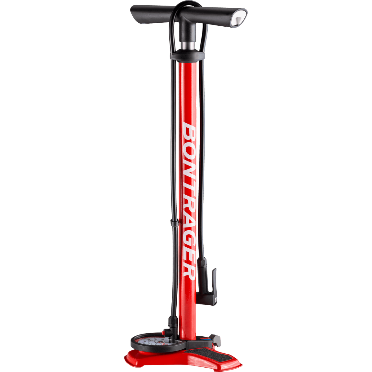 Bontrager Dual Charger Floor Pump Red