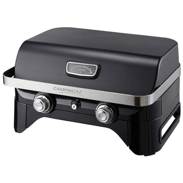 Campingaz Attitude 2100 LX Portable Gas Grill with sleek design, ideal for balcony barbecues.