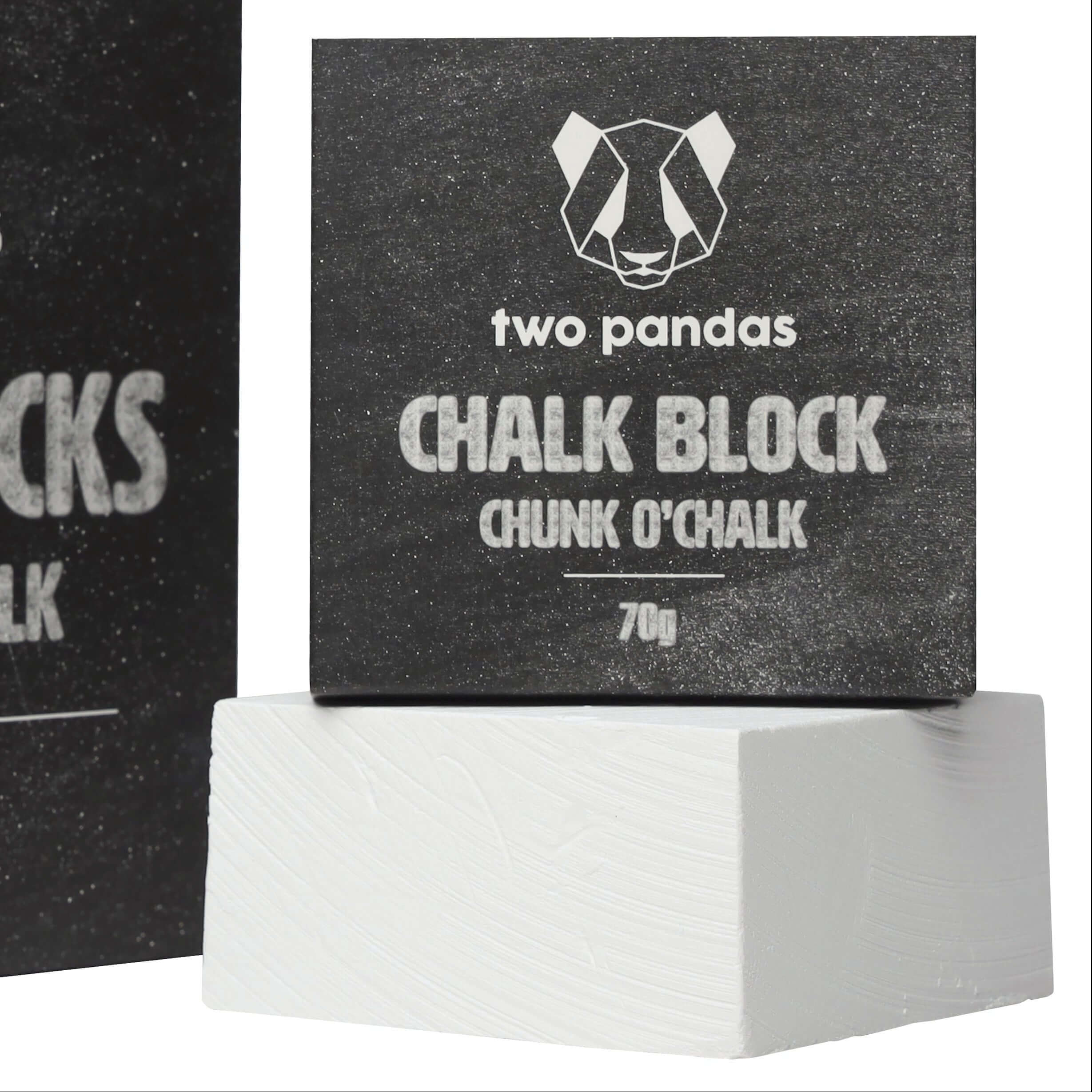 Two Pandas Solid Chalk Block 1 Piece - Shop Climbing Chalk at Trekaline