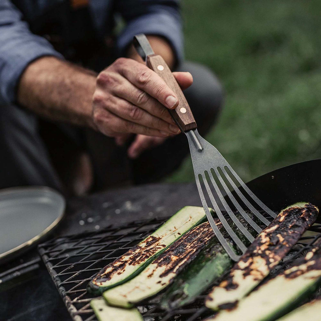 Cowboy Grill Fish Spatula - Shop Cooking Utensils at Trekaline