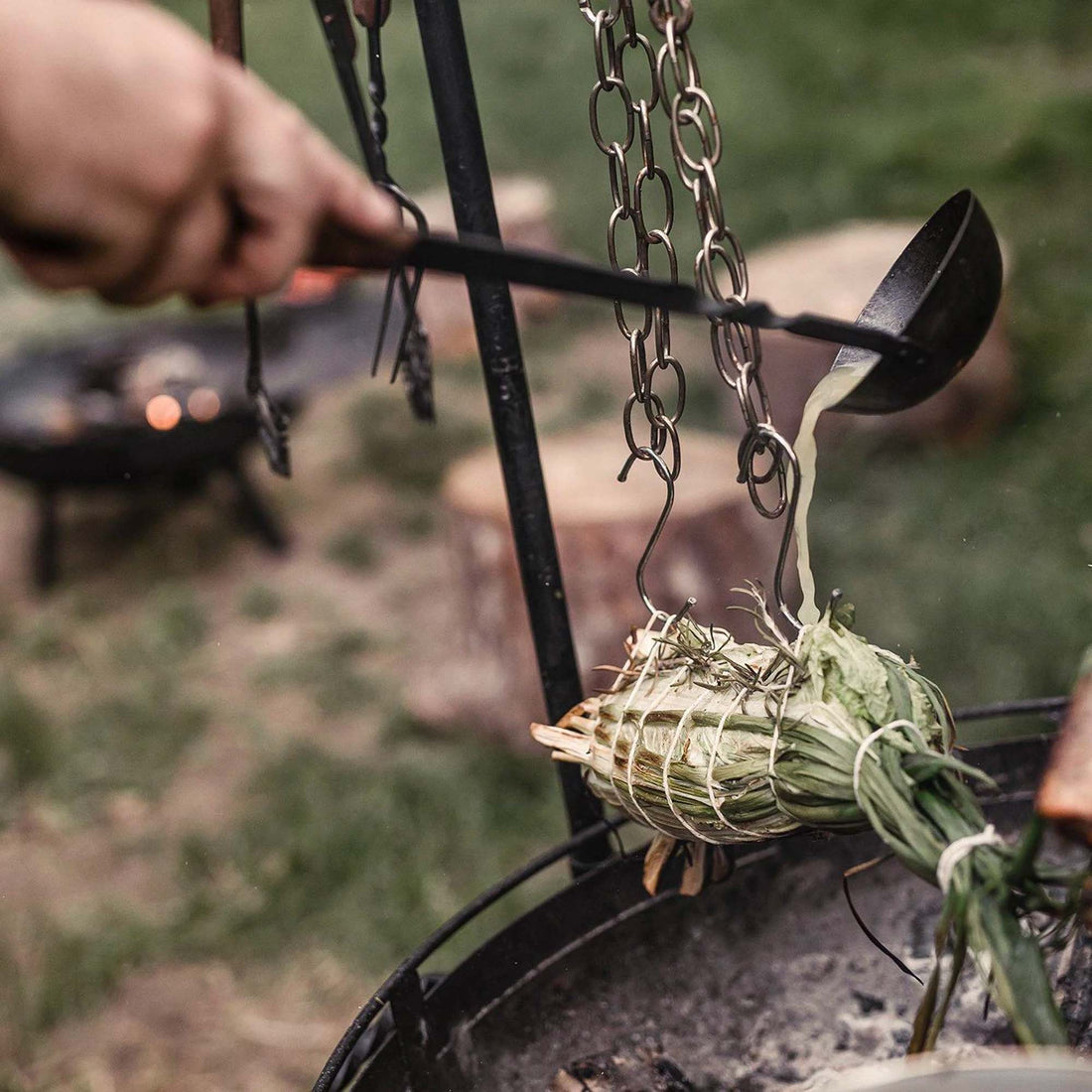 Cowboy Grill Ladle - Shop Grill and Fire Pit Accessories at Trekaline
