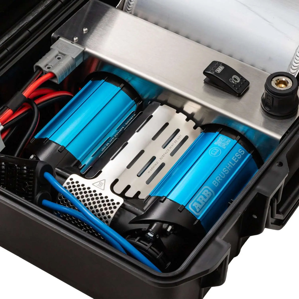 ARB Portable Brushless Twin Motor 12V Air CompressorĀ - ShopĀ Air CompressorsĀ atĀ Trekaline