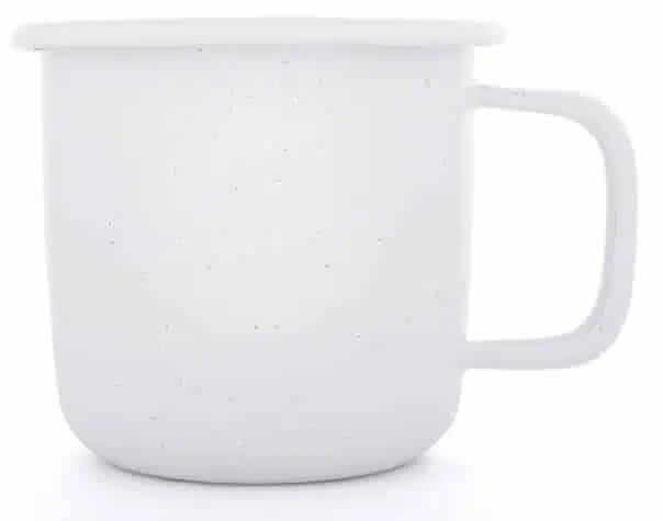 Rolled Enamelware Mug - Set of 4 Pieces - Shop Camping Mugs at Trekaline