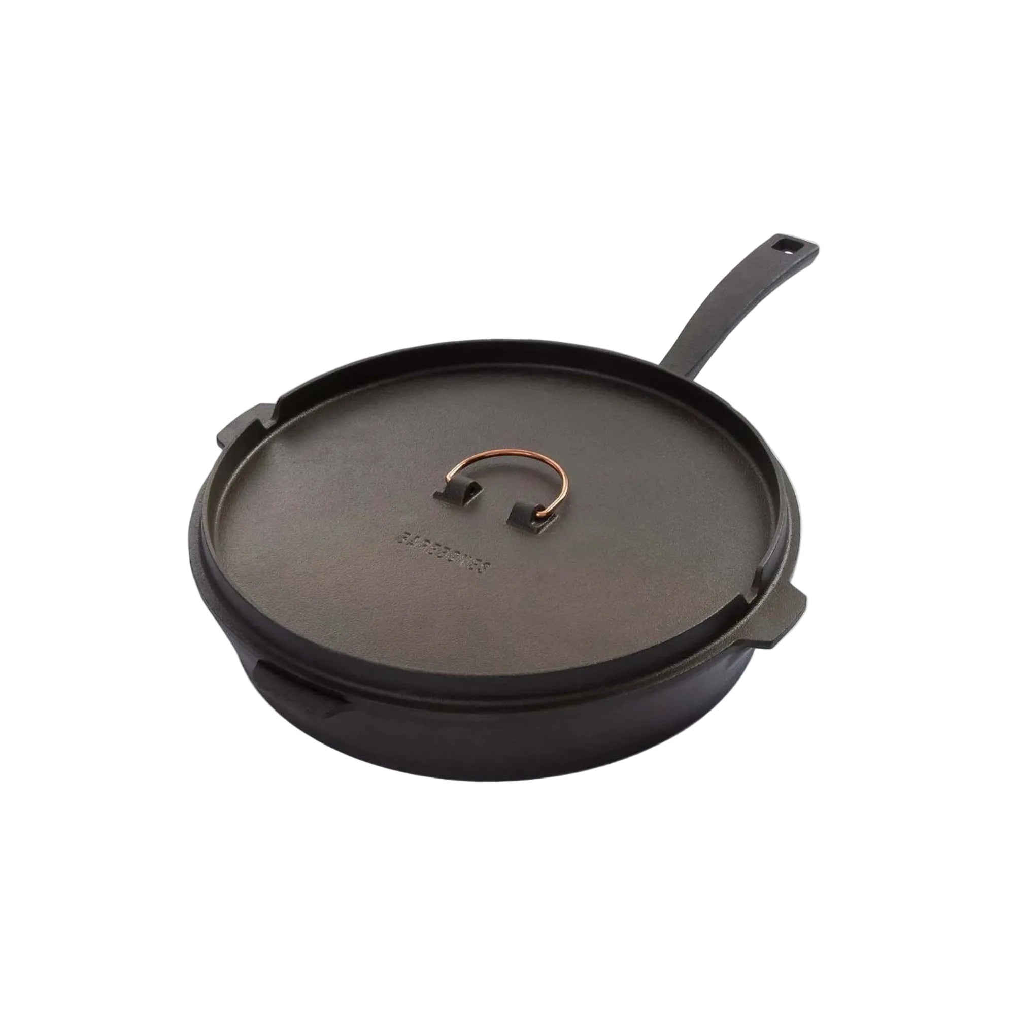 Barebones All in One Cast Iron Skillet - Shop Frying Pans at Trekaline
