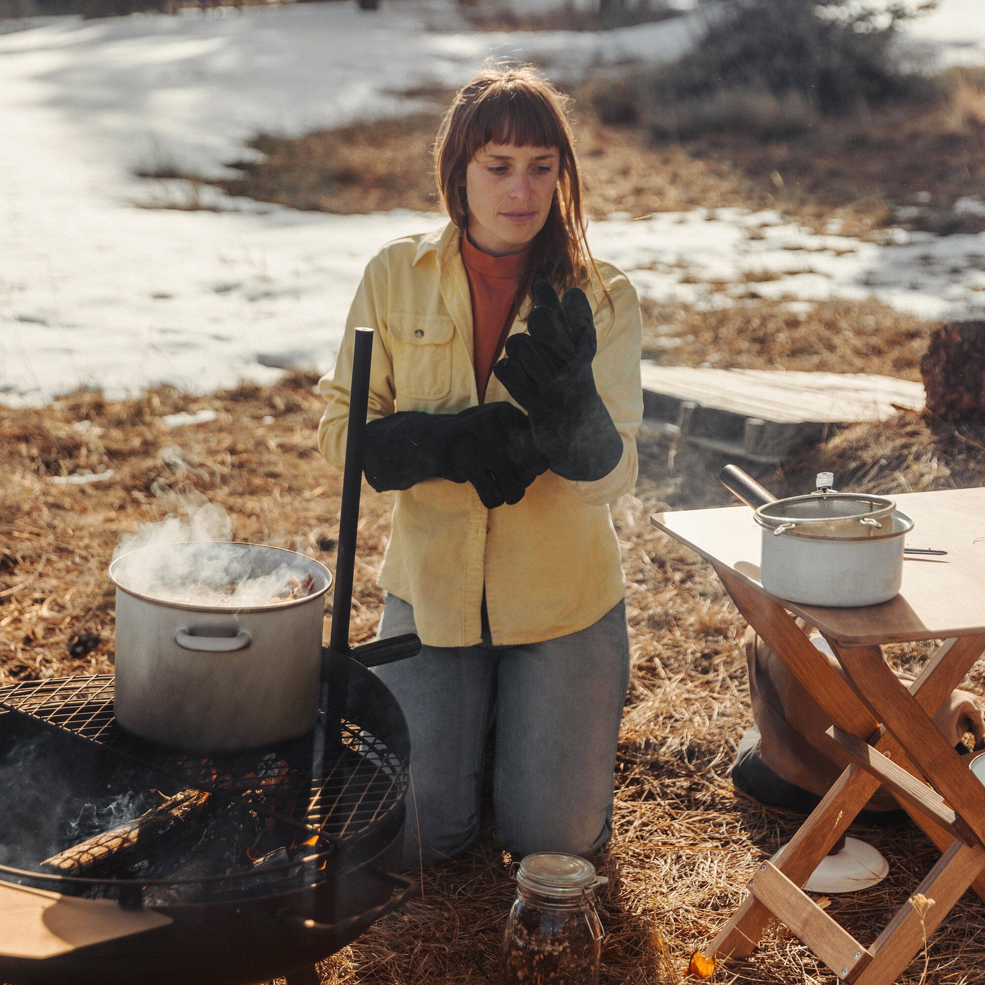 Open Fire Gloves - Shop Grill and Fire Pit Accessories at Trekaline
