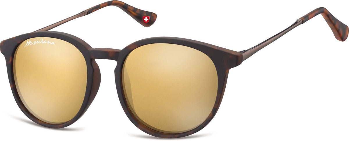 Montana Eyewear Revo Rubbertouch Panto Sunglasses - Kids