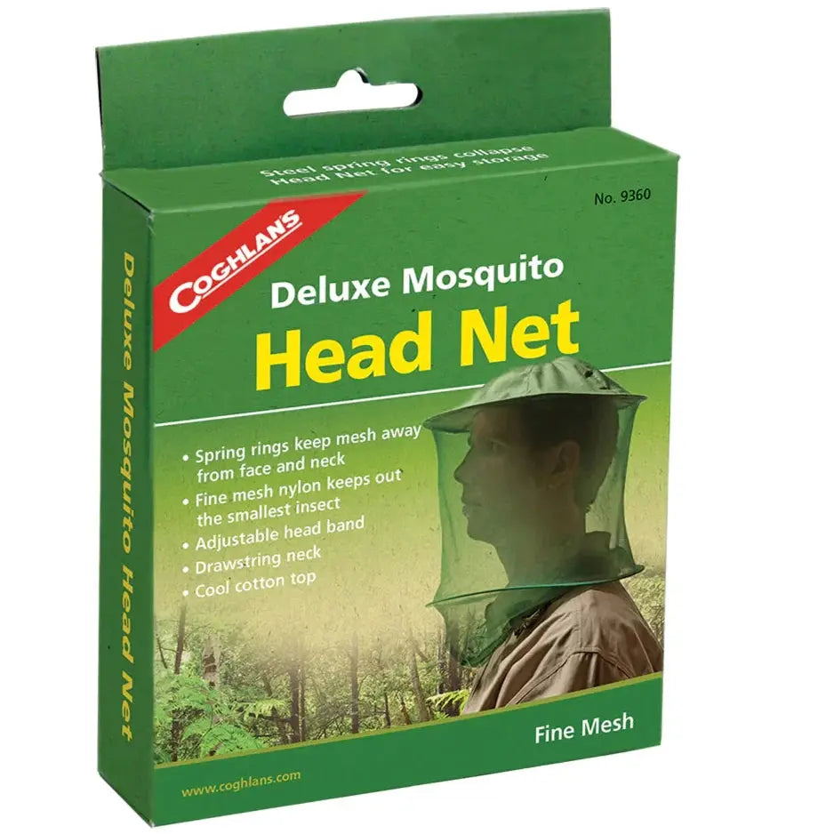 Coghlan's Deluxe Head Net Insect Shield - Shop Mosquito Net Clothing at Trekaline