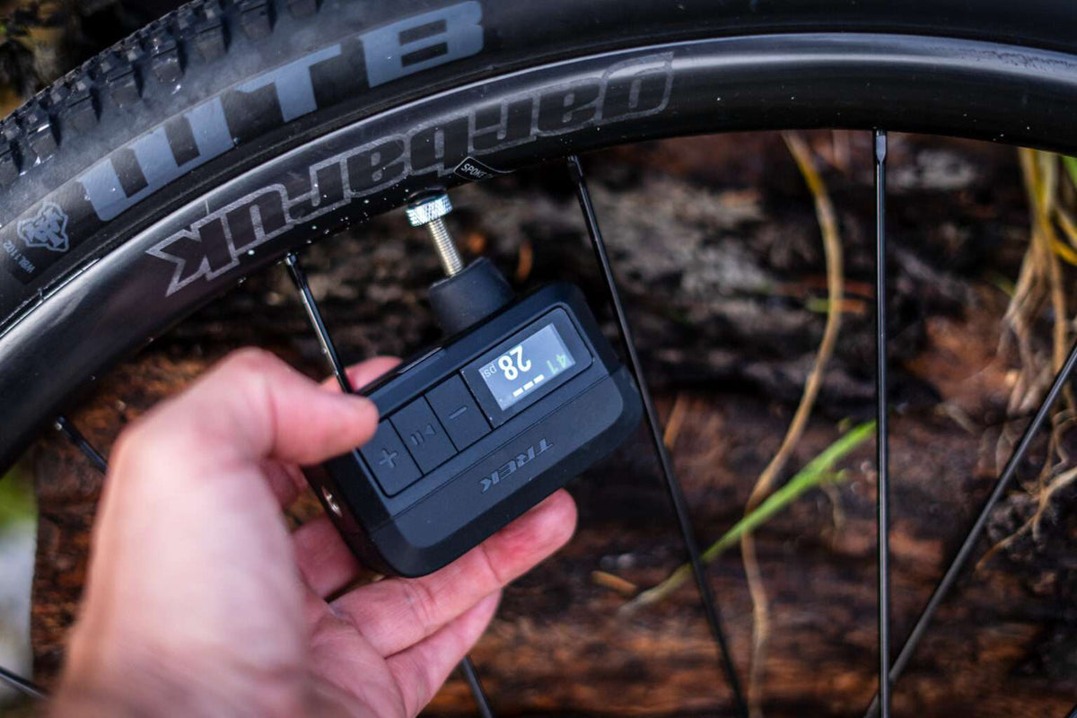Trek Air Rush Electric Bike Pump - Shop Bike Pumps at Trekaline