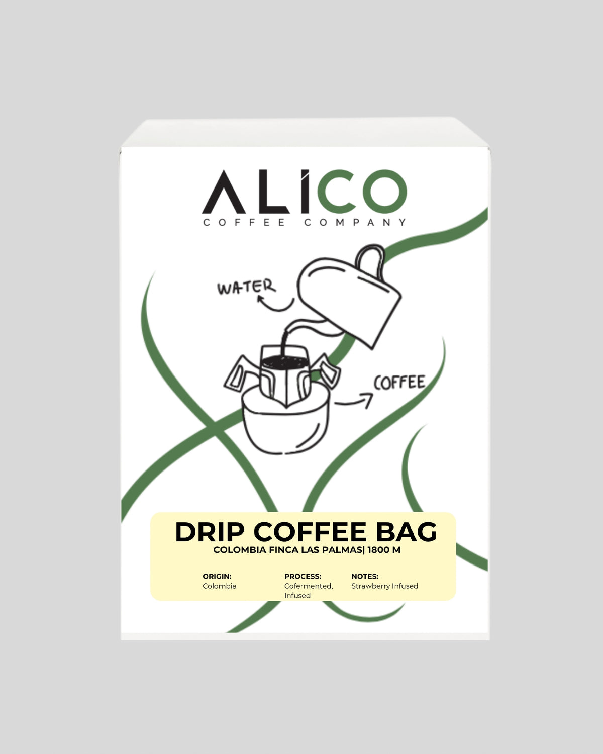 Alico Coffee Colombia Finca Las Palmas Drip Coffee Bags
