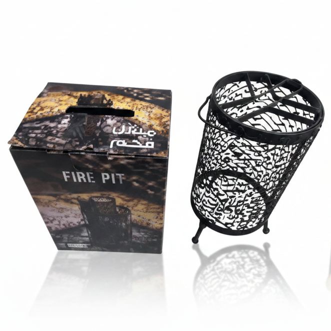 Procamp Mesh Fire Pit and Log RackĀ - ShopĀ Fire PitsĀ atĀ Trekaline