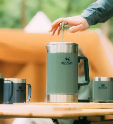 Stanley Classic Stay Hot French Press 48 oz - Shop Camp Coffee Presses at Trekaline