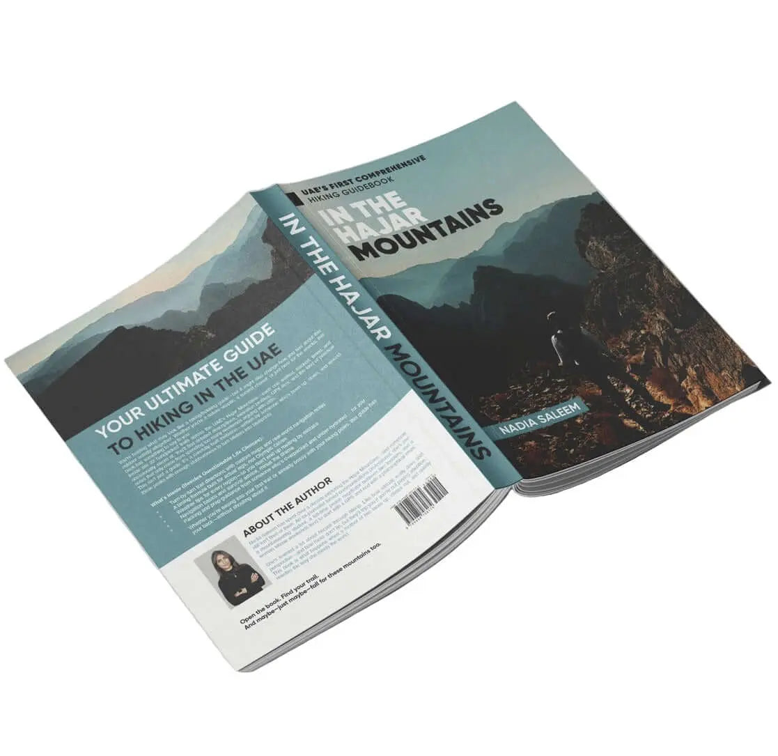 In the Hajar Mountains: Essential UAE Hiking Guidebook by Nadia Saleem