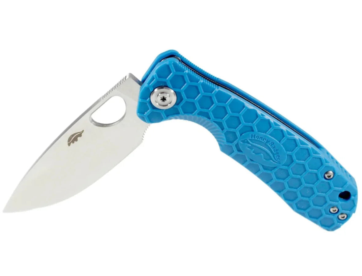 Honey Badger Medium Drop Point Knife 14C28N Steel